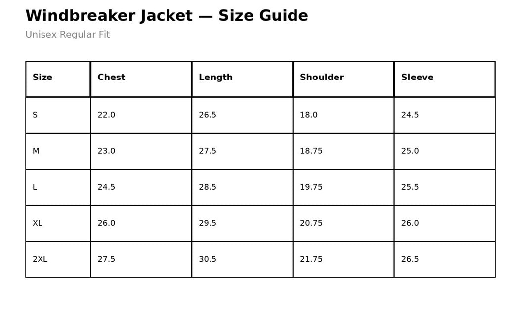 143 Windbreaker Sets