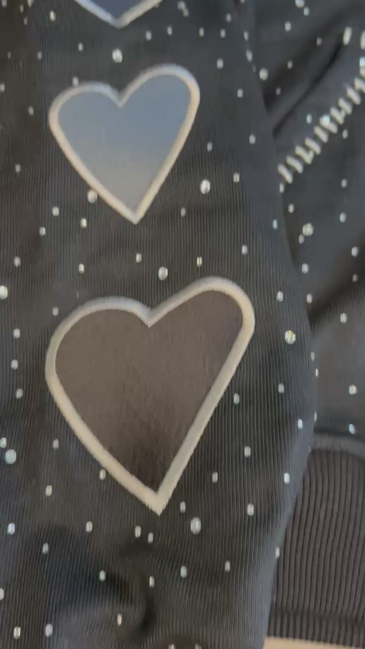 Heart On My Sleeve Zip Up
